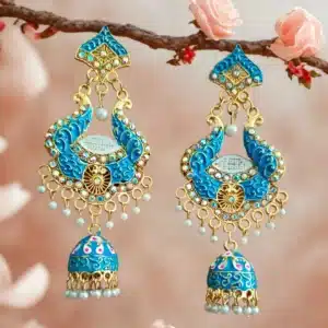 Elegant Long Jhumka Earrings with Intricate Detailing for a Bold Statement